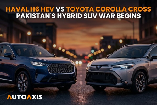 Haval H6 HEV vs Toyota Corolla Cross: Pakistan's Hybrid SUV War Begins