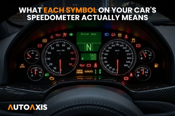 What Each Symbol on Your Car's Speedometer Actually Means