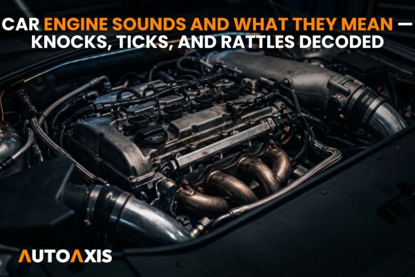 Car Engine Sounds and What They Mean — Knocks, Ticks, and Rattles Decoded