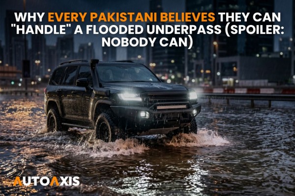 Why Every Pakistani Believes They Can "Handle" a Flooded Underpass (Spoiler: Nobody Can)