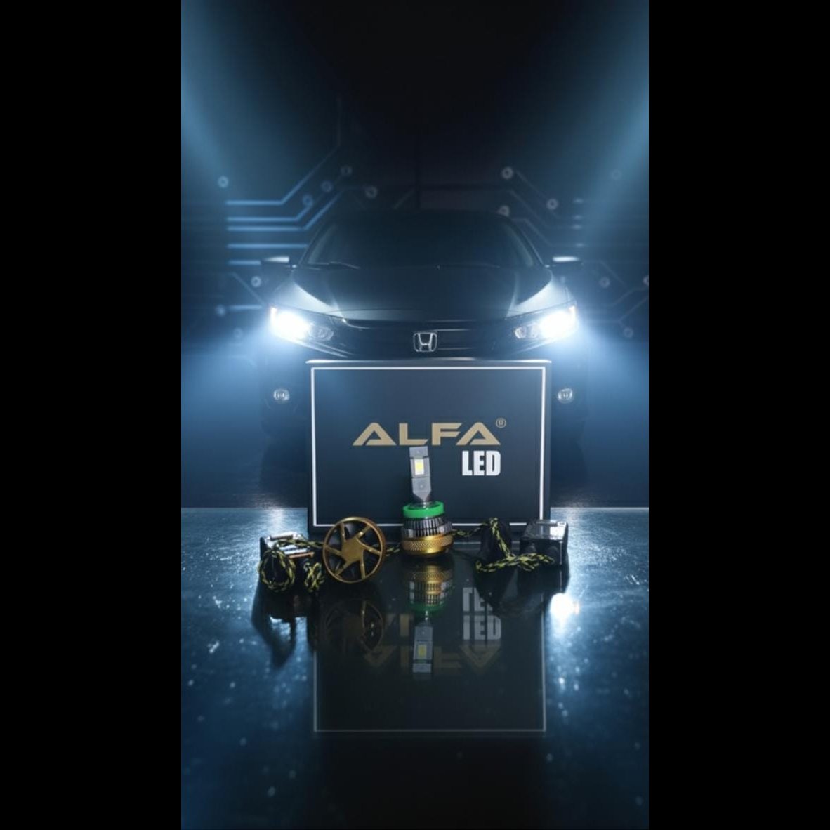 HEADLIGHT LED (ALFA LED) 