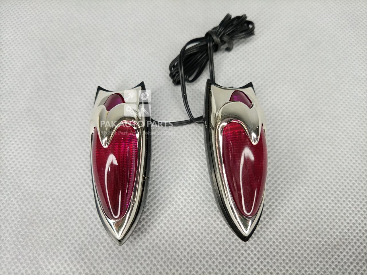 Motorguard Light Red(universal)2pcs